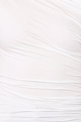 Jacki Asymmetric Top - White