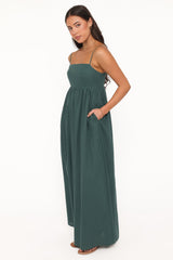 Odessa Maxi Dress - Forest Green