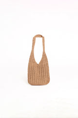 Avery Woven Bag - Tan