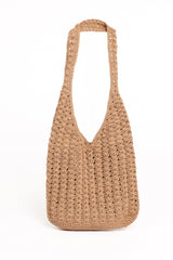 Avery Woven Bag - Tan