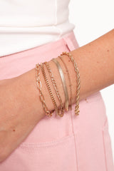 Brooklyn Bracelet Set - Gold