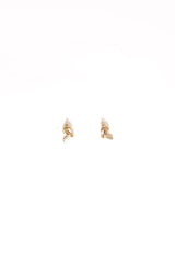 Dakota Knot Earrings - Gold