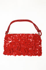 Eliza Sequin Bag - Red