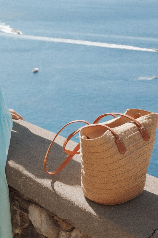 Elodie Bucket Bag - Tan