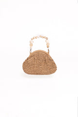 Elora Woven Bag - Tan