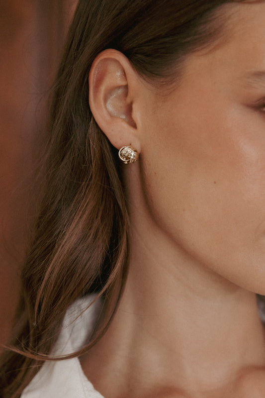 Fletcher Earrings - Gold