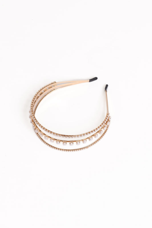 Freya Headband - Pearl