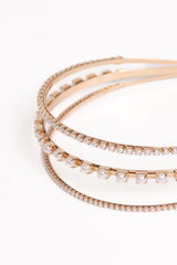 Freya Headband - Pearl