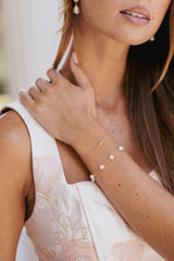 Jasmine Bracelet - Pearl