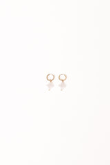 Kieran Earrings - Gold/Pearl