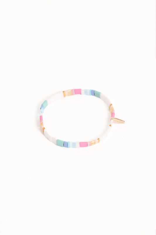 Kylie Bead Bracelet - Denim