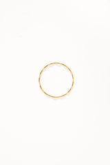Layla Wave Bangle - Gold