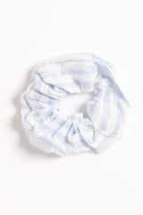 Marley Hair Scrunchie - Blue