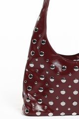 Valerie Studded Bag - Red