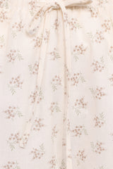 Ashlee Shorts - White Floral