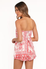 Clarke Shorts - Rose Tile