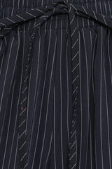 Elijah Pants - Navy White Stripe