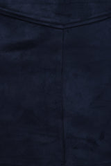 Hope Suede Mini Skirt - Navy