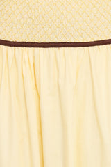 Orielle Maxi Skirt - Lemon