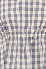 Rory Shorts - Slate Blue Gingham