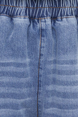 Sophie Cropped Barrel Jean - Medium Wash