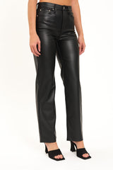 Sundaze Faux Leather Pant - Cinematic