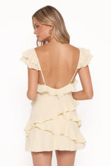Allery Mini Dress - Yellow