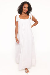Amber Maxi Dress - White