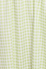 Amberlyn Maxi Dress - Green Gingham
