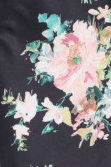 Anika Maxi Dress - Black Floral
