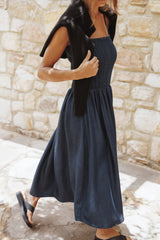 Arnika Midi Dress - Blue