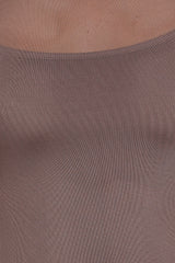 Charice Midi Dress - Brown