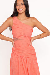 Corinne Maxi Dress - Coral