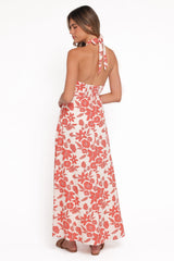 Cottrell Maxi Dress - Red Floral