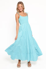 Delaware Maxi Dress - Blue