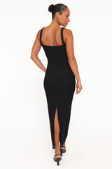 Eira Maxi Dress - Black