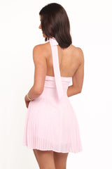Elaine Mini Dress - Candy Pink