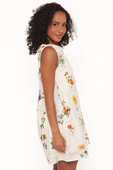 Elordi Mini Dress - Multi Flowers