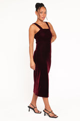 Hyatt Dress - Burgundy