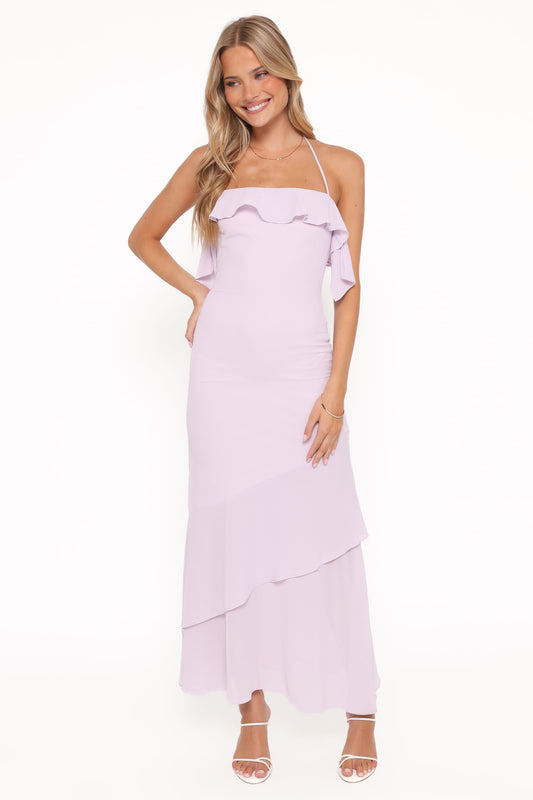 Illuka Maxi Dress - Lilac