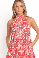 Inara Mini Dress - Red
