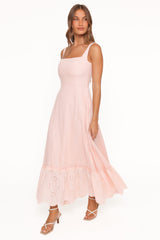 Jenner Maxi Dress - petals Pink