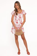 Jorja Mini Dress - Red Rose