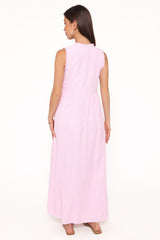 Kalan Maxi Dress - Pink Stripe