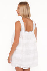 Kelcie Mini Dress - White