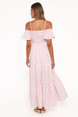 Lachay Maxi Dress - Pink Floral