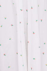Laurita Maxi Dress - White Floral