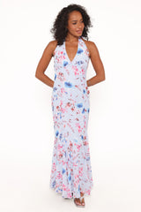 Lavie Maxi Dress - Blue Floral