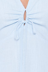 Liberty Midi Dress - Light Blue