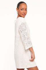 Lula Mini Dress - Cream Lace